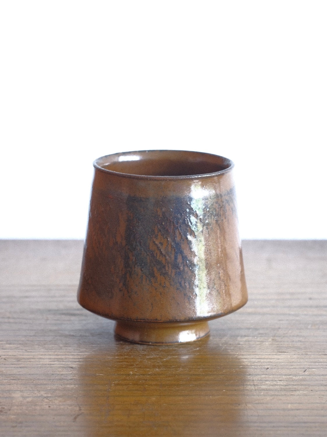 Kaki cord-marked cup