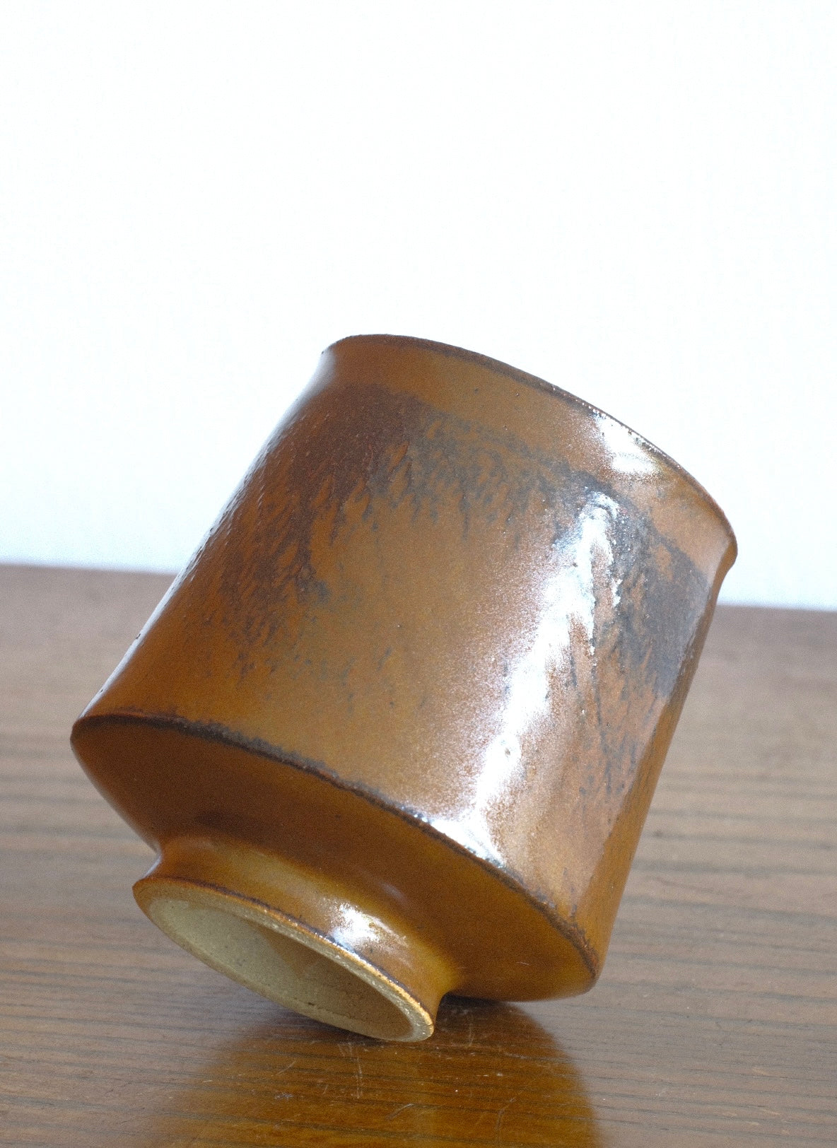 Kaki cord-marked cup